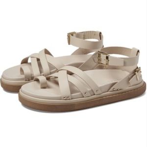 ALOHAS Women's Buckle Up Leather Sandals size EU 39 bohemian gladiator